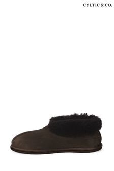 Celtic & Co. Mens Sheepskin Bootee Brown Slippers (C73266) | 3,316 UAH