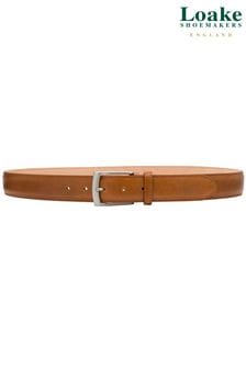 Brown - Loake Henry Leather Belt (C73785) | kr1 460