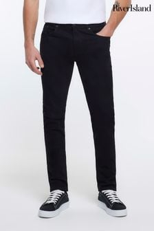 River Island Black Skinny Jeans (C73860) | $49