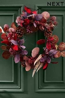 Purple Autumnal Wreath (C73982) | €24