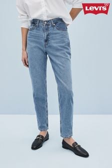 Denim in heller Waschung - Levi's® Mom-Jeans im Stil der 80er (C74646) | 76 €