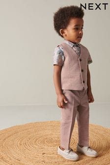 Pink Formal Trousers (3mths-7yrs) (C74780) | €7.50 - €8.50