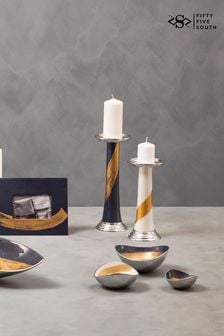 Fifty Five South Grey Alma Candle Holder (C75000) | €57