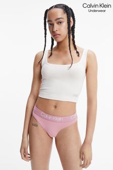 Розовые хлопковые стринги для тела Calvin Klein (C75255) | €9