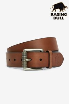 حزام جلد بني من Raging Bull (C75434) | 207 د.إ