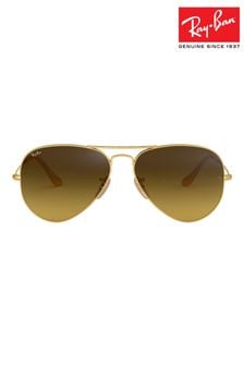 Ray-Ban Large Aviator Metal Sunglasses (C75462) | $261