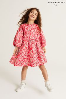 Цветочный - Платье с длинными рукавами Mint Velvet (C75538) | €44 - €50