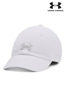 Biały - Regulowana czapka Blitzing marki Under Armour (C75705) | 125 zł