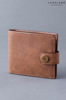 Portefeuille à deux volets en cuir brun Hawksdale Lakeland Leather (C75830) | €47