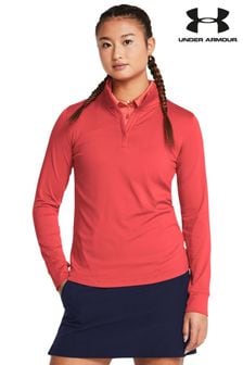Under Armour Red/Navy Play Off 1/4 Zip Sweat Top (C76115) | AED333