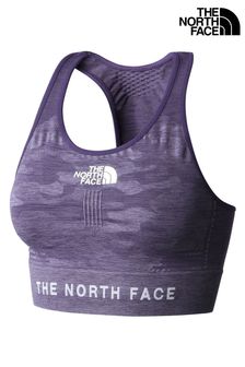 Purple The North Face Mountain Athletics Seamless Bra (C76338) | 165 zł