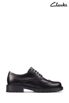 Clarks Black Leather Orinoco 2 Limit Shoes (C76731) | 101 €