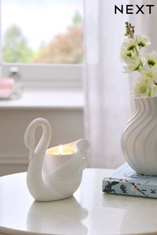 White Swan Ribbon Tea Light Holders Tealight Holder (C77608) | kr148