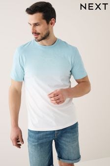 Light Blue Dip Dye T-Shirt (C77636) | 14 €
