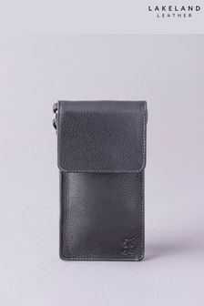 Schwarz - Lakeland Smartphone-Tasche aus Leder zum Umhängen (C77771) | 46 €