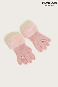 Monsoon Pink Heart Ring Gloves (C77836) | 445 UAH