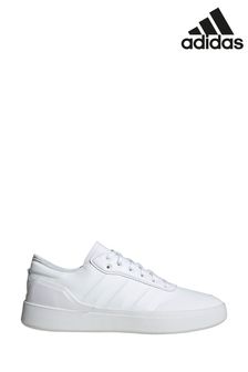 白色 - Adidas 運動服飾 Tennis Court Revival 網球運動鞋 (C77882) | HK$874