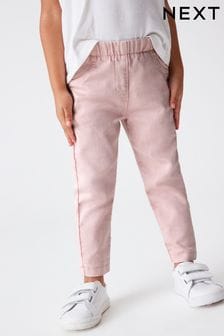 Pink 1 Pack Elasticated Waist Jeggings (3mths-7yrs) (C77900) | $18 - $22