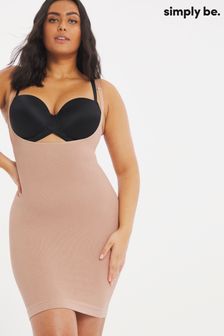 Simply Be Magisculpt Almond Wear Your Own Bra Seamfree Control Slip (C77974) | $48