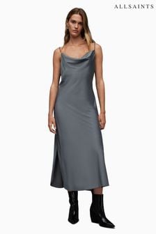 AllSaints Grey Hadley Dress (C78040) | 750 zł