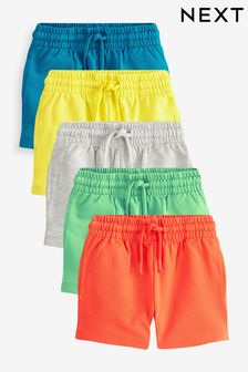 Arc-en-ciel - Lot de 5 shorts en jersey (3 mois - 7 ans) (C78381) | €20 - €23