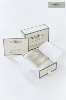 Morris & Co Cream Ivory Mulberry Silk Housewife Pillowcase (C78426) | 100 €