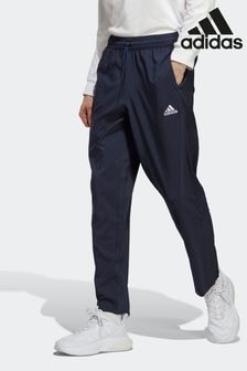 adidas Blue Sportswear AEROREADY Essentials Stanford Open Hem Joggers (C78473) | $57