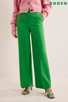 Boden Green Westbourne Wide Leg Trousers (C78891) | €57