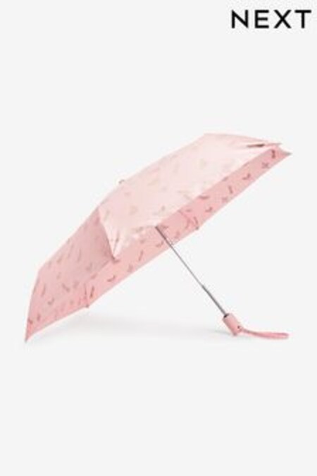 Blush Pink Auto Open/Close Umbrella (C79093) | AED58