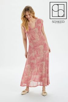 שמלת מקסי של Soaked In Luxury דגם Irene באדום (C79122) | ‏349 ₪