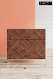 Swoon Brown Norrebro Chest of Drawers (C79571) | €1,082.50