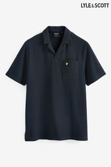 חולצת פולו עם צווארון קובני של Lyle & Scott (C79900) | ‏277 ‏₪