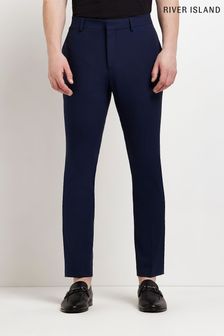 River Island Navy Blue SuperSkinny Suit: Trousers (C79919) | ₪ 186