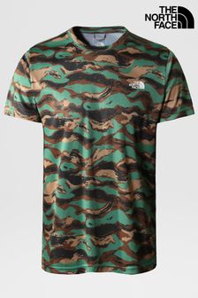The North Face Green Reaxion AMP Crewnek T-Shirt (C80201) | €19