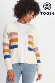 Tog 24 White Stripe Clio Cardigan (C80403) | kr714