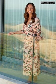 Myleene Klass Floral Print Wrap Dress (C80731) | €88