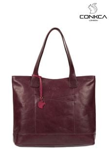 Conkca Patience Leather Tote Bag (C81036) | $119