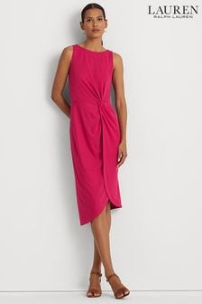 Lauren Ralph Lauren Jilfina Kleid mit Wickelrock und Stretchanteil (C81058) | 137 €