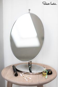 Robert Welch Silver Oblique Pedestal Mirror (C81118) | $185