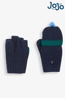 JoJo Maman Bébé Navy Dino Gloves (C81256) | kr280
