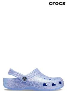 Crocs Purple Classic Glitter Clog Sandals (C81489) | 67 €