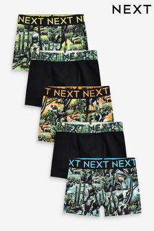 Dino Print Trunks 5 Pack (2-16yrs) (C81508) | €9 - €12.50