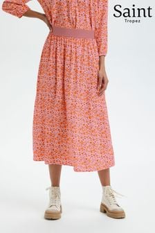 Saint Tropez Pink Inka Full Length Skirt (C81778) | €27
