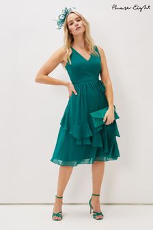 Phase Eight Green Breesha Dress (C82018) | 107 €