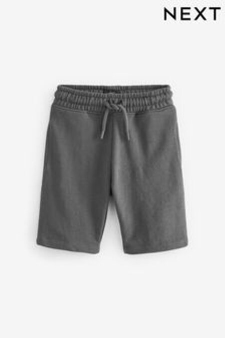 Gris antracita - Pantalones cortos de punto (3-16 años) (C82098) | 8 € - 14 €