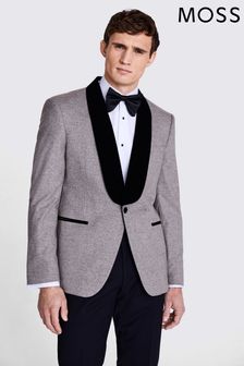 Moss Bros Slim Fit Neutral Dress Jacket (C82529) | AED772