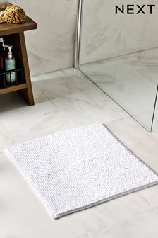 White Bobble Shower Bath Mat (C82737) | kr78