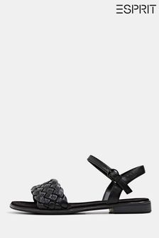 Esprit Black Braided Sandals (C82748) | 67 €