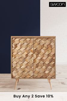 Swoon Natural Terning Cabinet (C82775) | €781