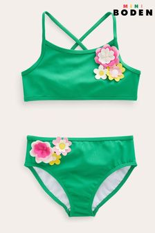 Bikini Boden Vert évasé à fleurs (C82807) | 37€ - 43€